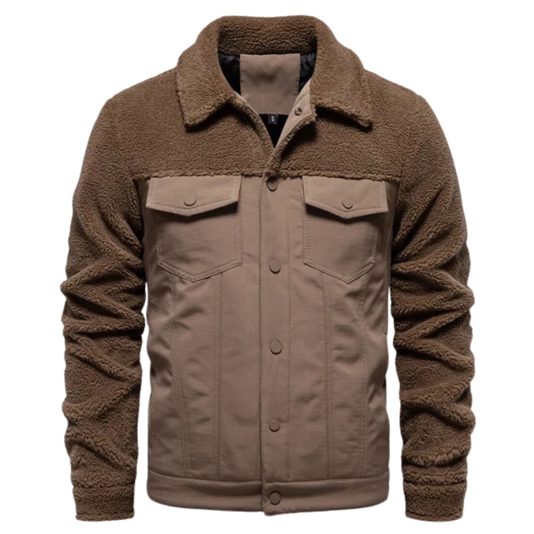 Men's Sherpa Fleece Winter Jacket