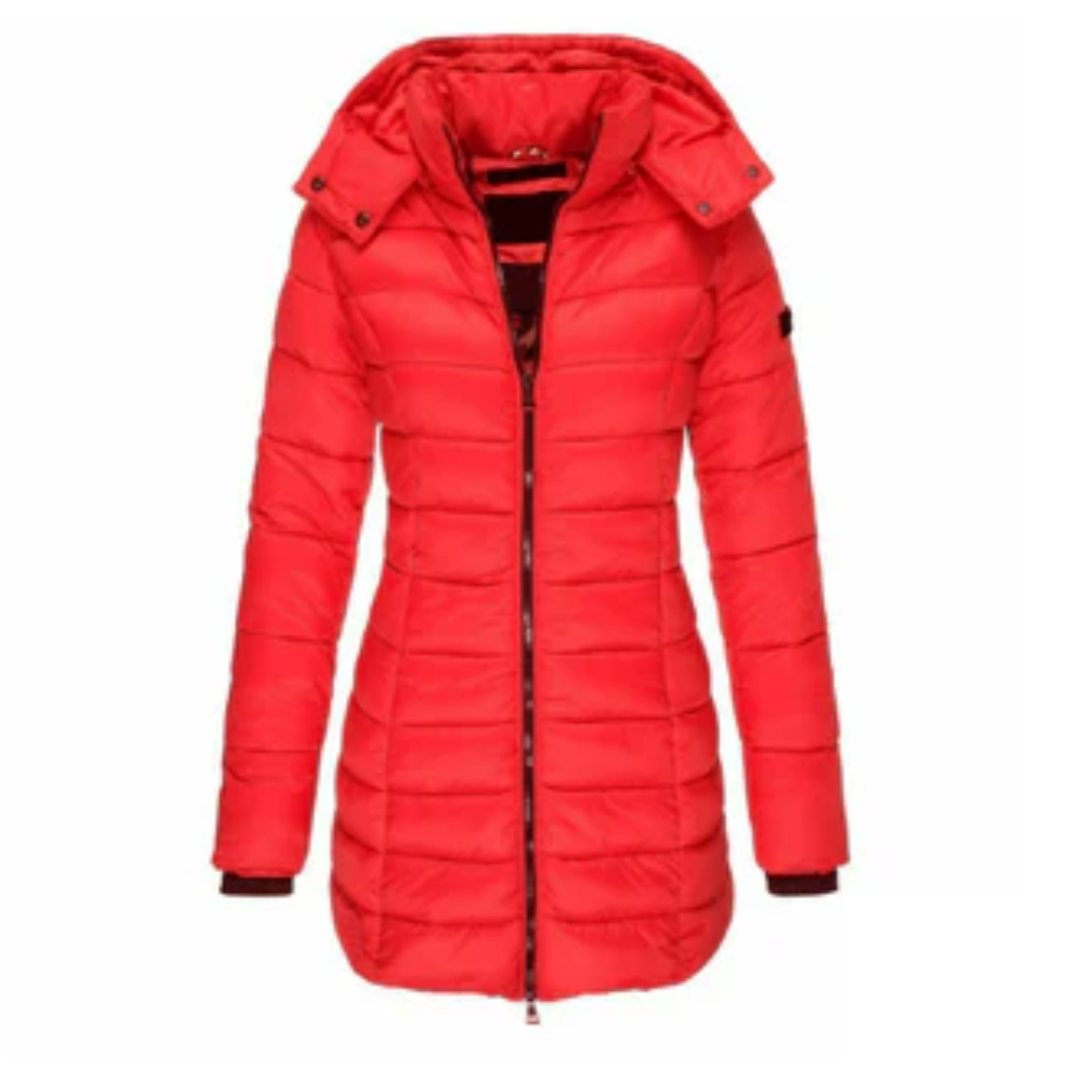 Jayne | Winter Long Puffer Jacket For Women