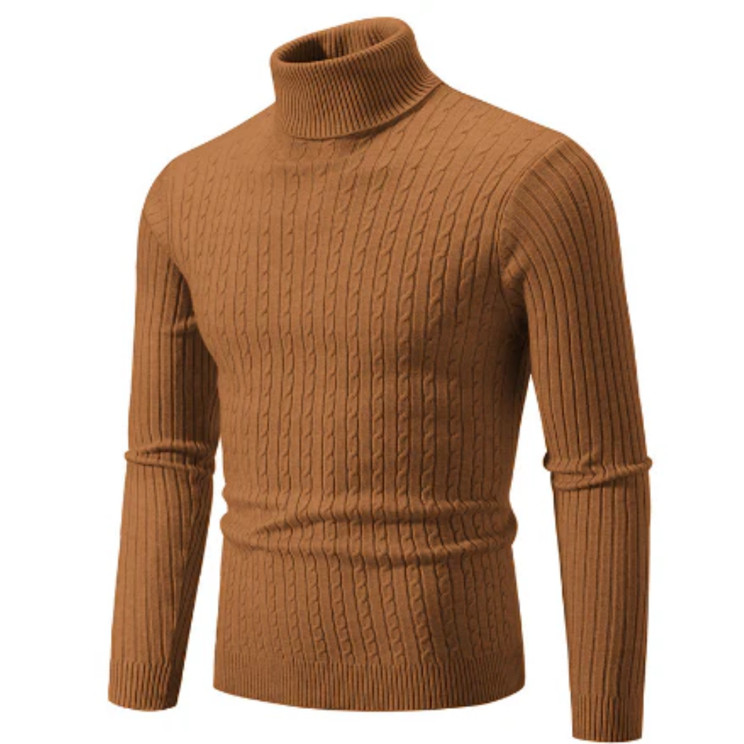 Keith | Turtleneck Knit Sweater For Men