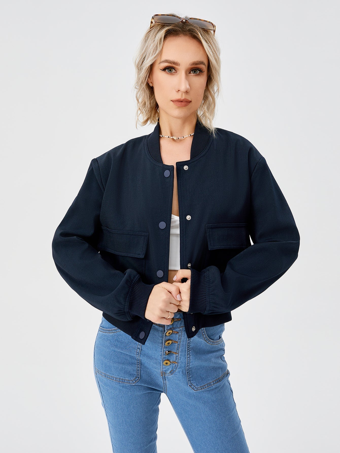 Women's Thin Bomber Jacket