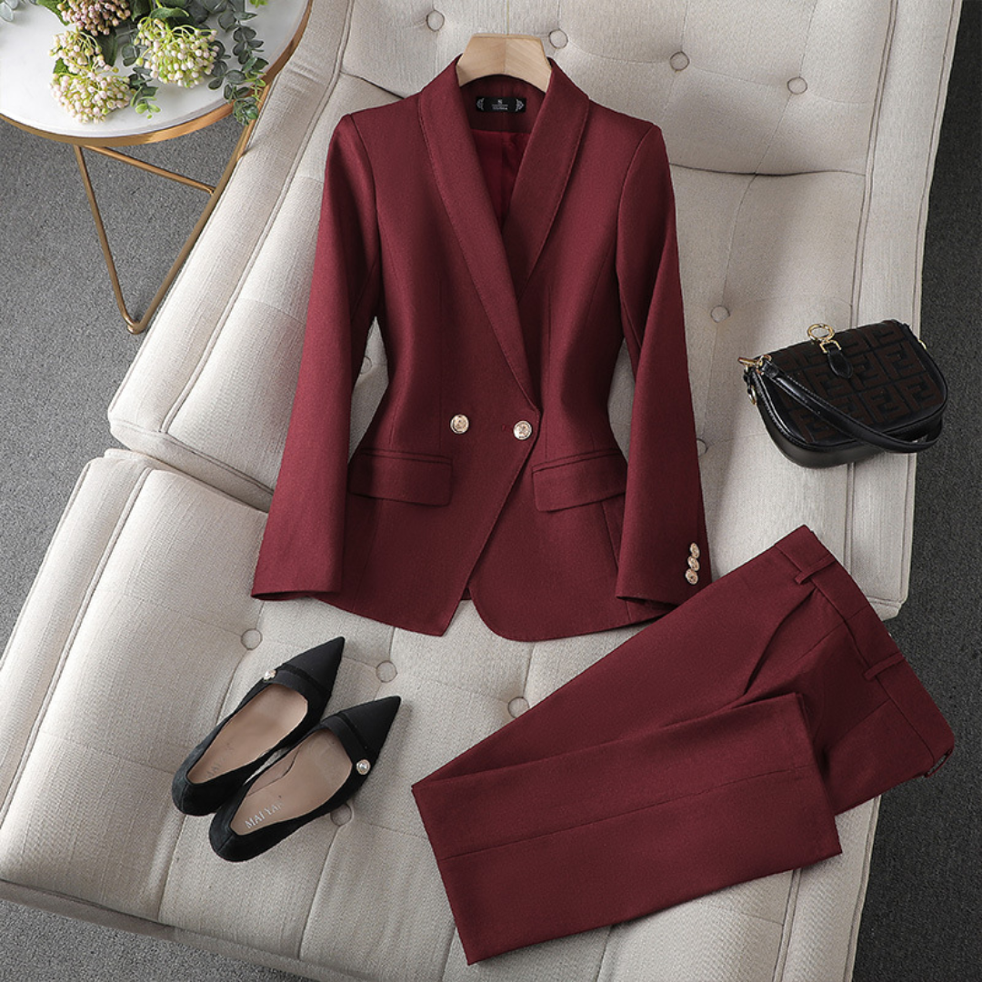 Marcy - Blazer Two-piece Set