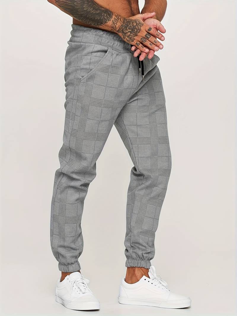 Checkered Sweatpants