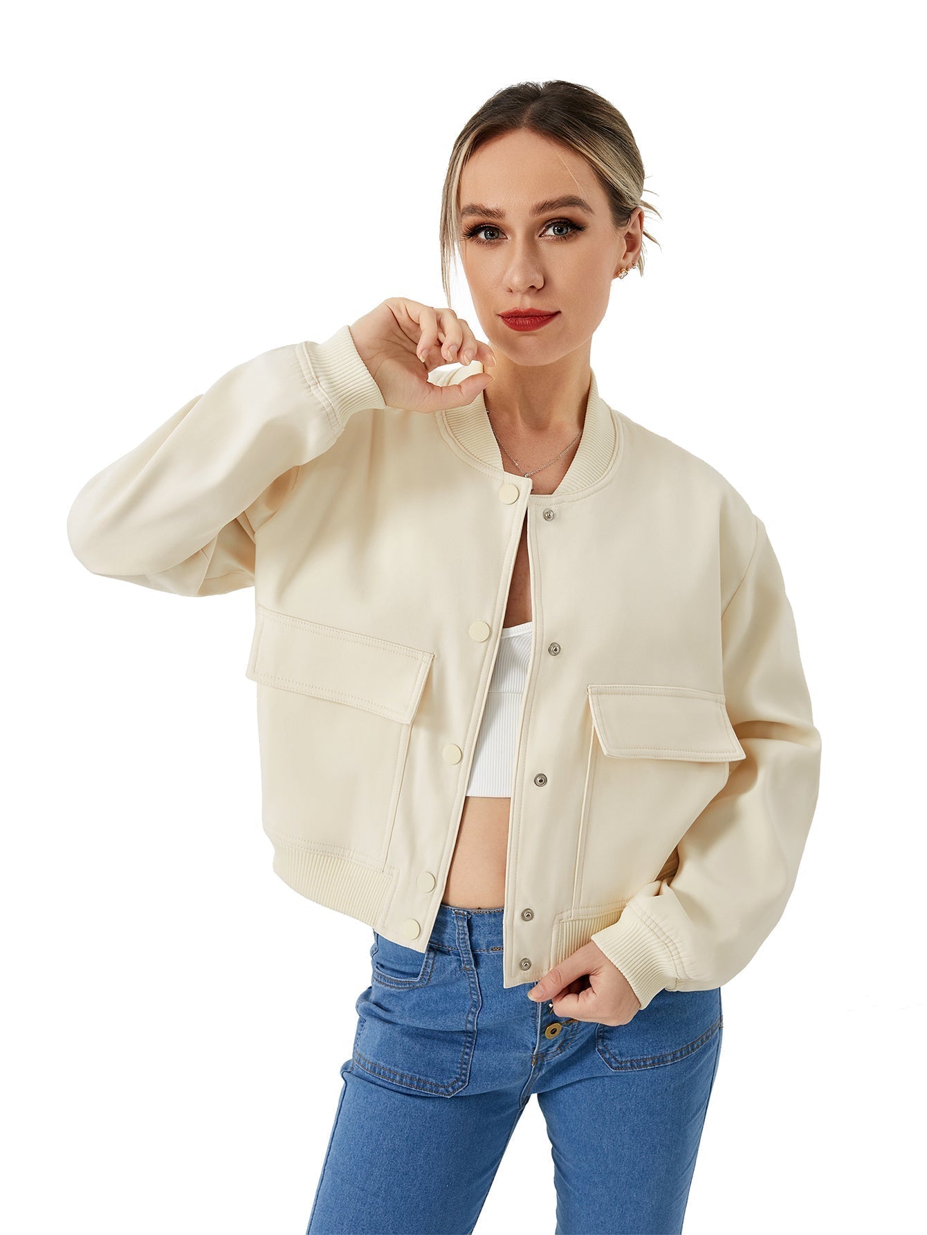 Women's Thin Bomber Jacket