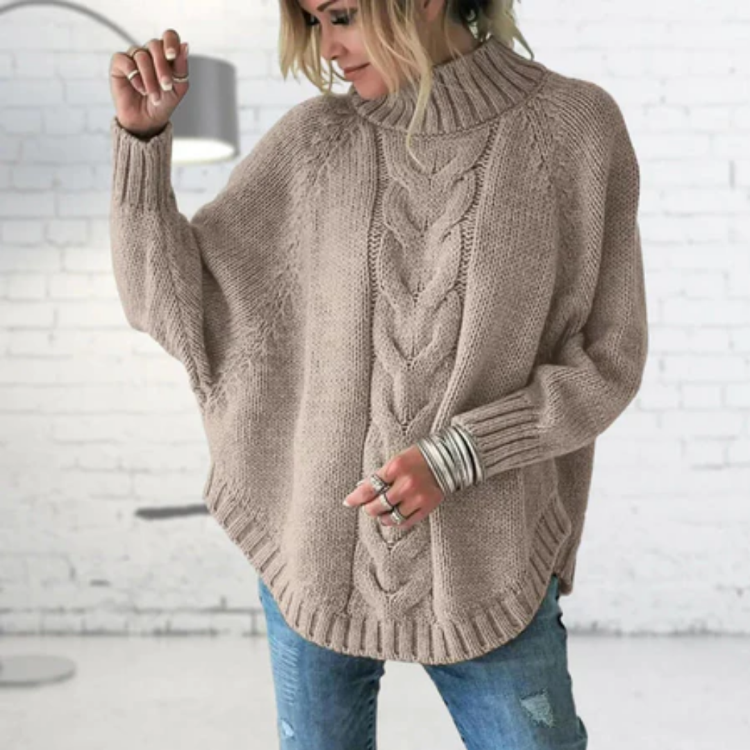 Regan | Oversized Cable Knit Sweater For Women