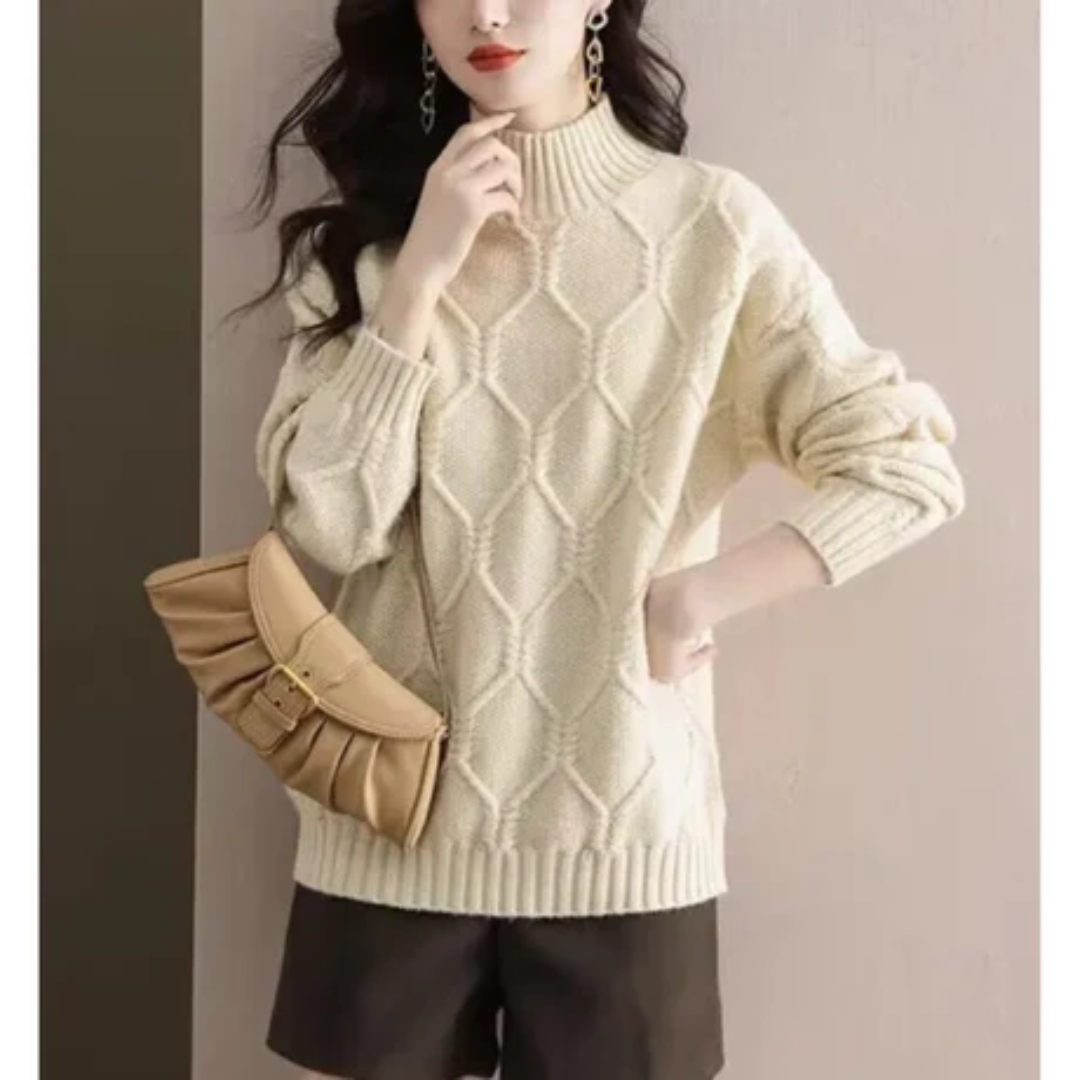 Matilda | Winter Cable Knit Sweater For Women