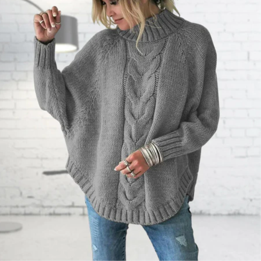 Regan | Oversized Cable Knit Sweater For Women