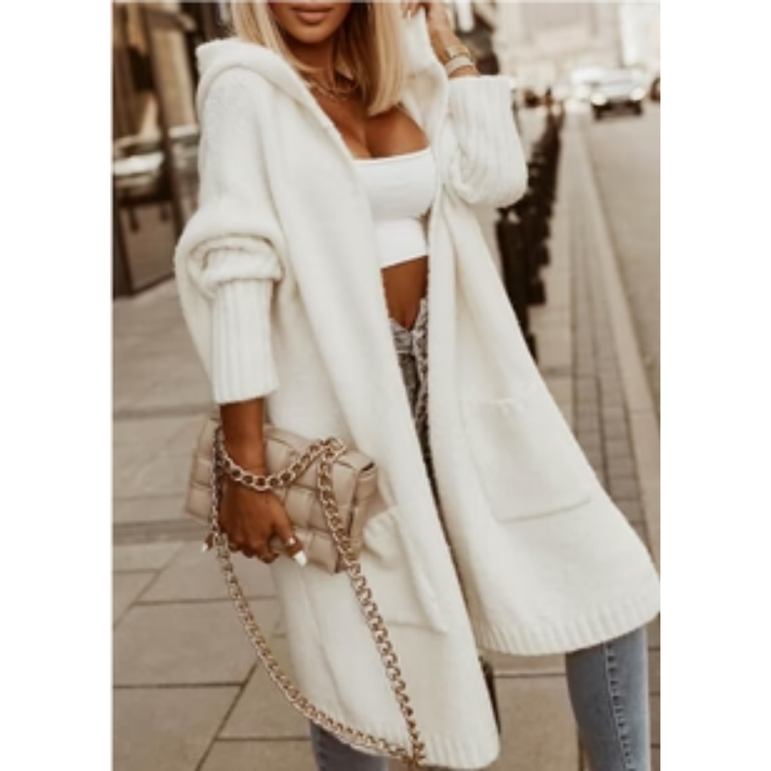 Mally | Winter Oversized Long Hooded Jacket For Women