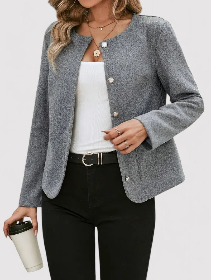 Ancien | Elegant Women's Blazer with Button Closure