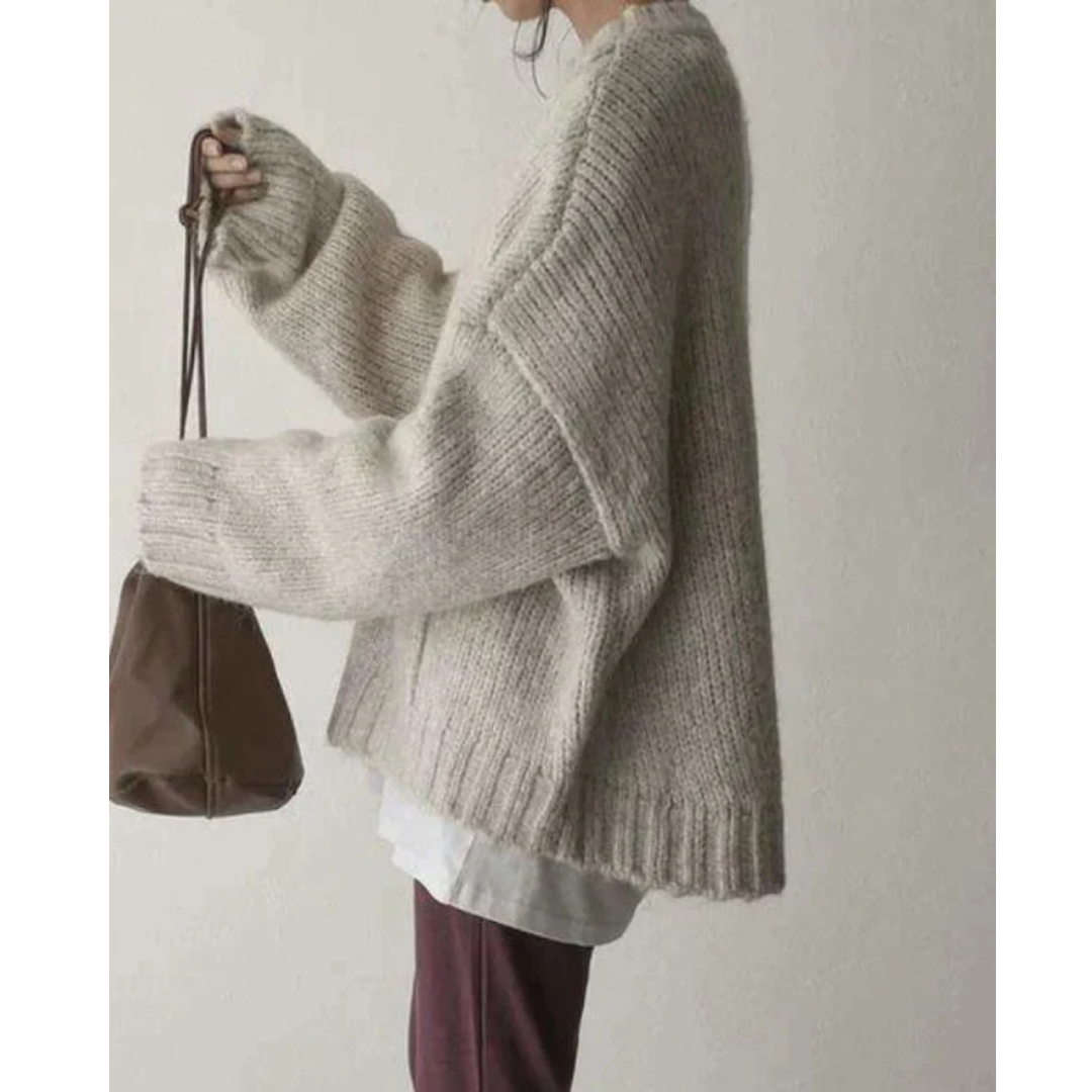 Indie | Oversized Knit Sweater For Women