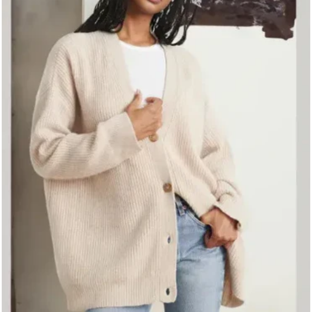 Lara | Oversized Knitted Cardigan For Women