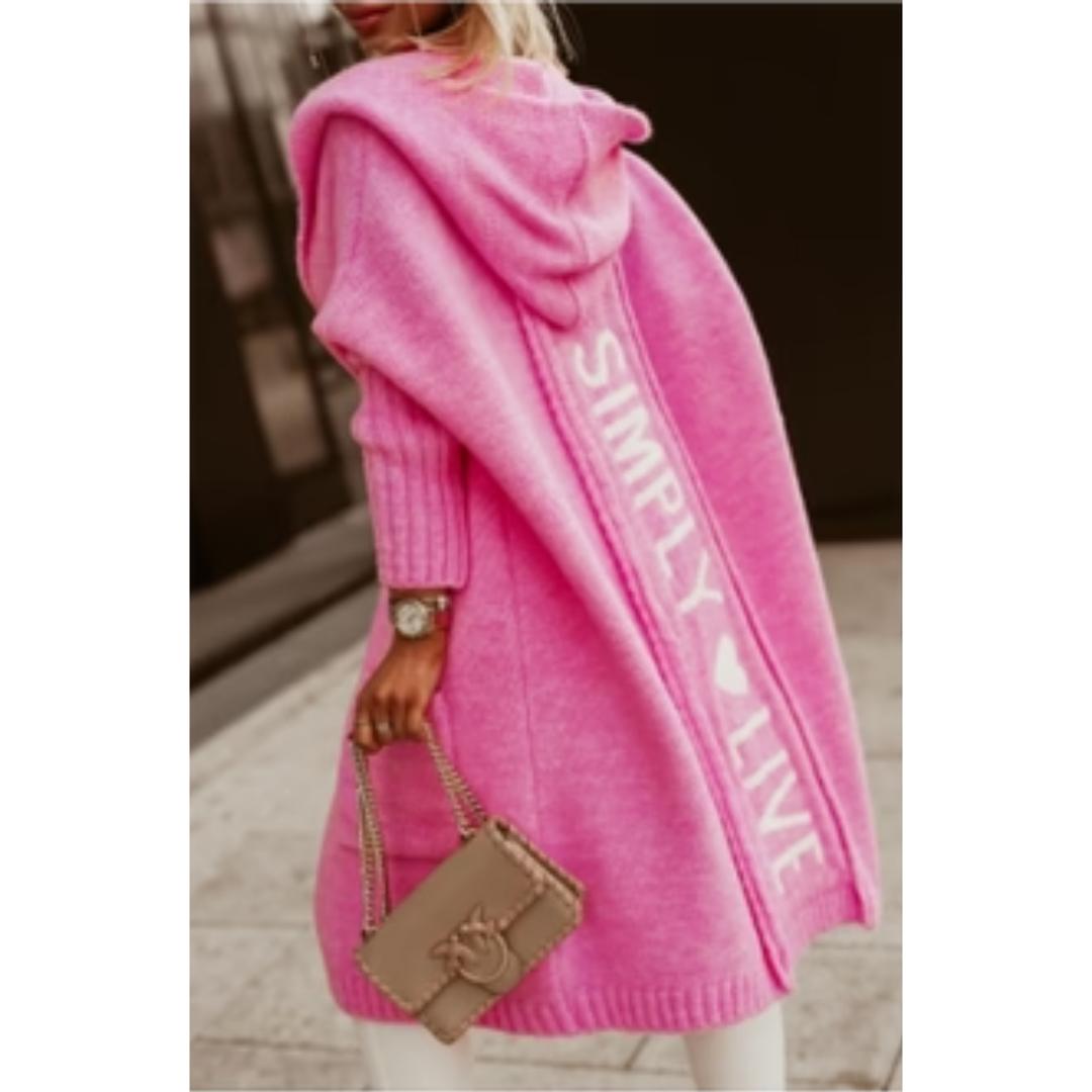 Mally | Winter Oversized Long Hooded Jacket For Women