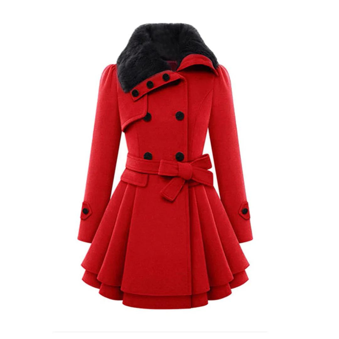 Alicea | Warm Winter Long Coat For Women