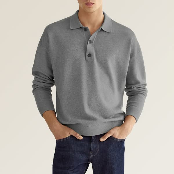 Casual men's polo shirt