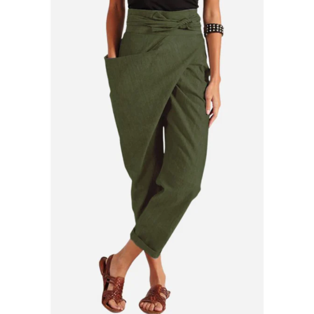 Aleja | Stylish Tie Pants For Women