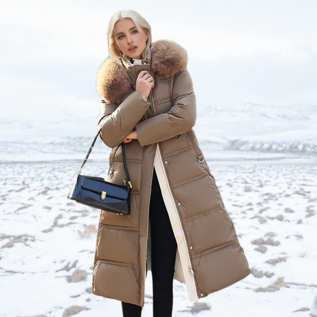 Luxurious winter jacket for women