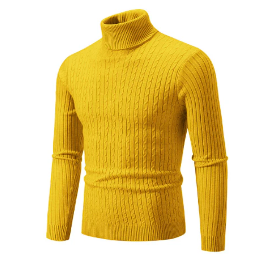 Keith | Turtleneck Knit Sweater For Men