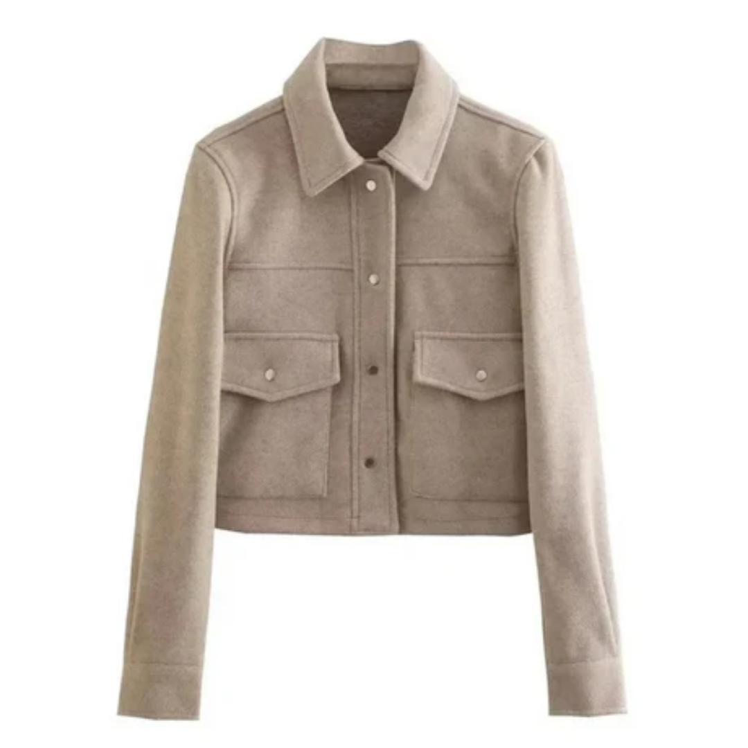 Maleah | Stylish Winter Cropped Jacket For Women