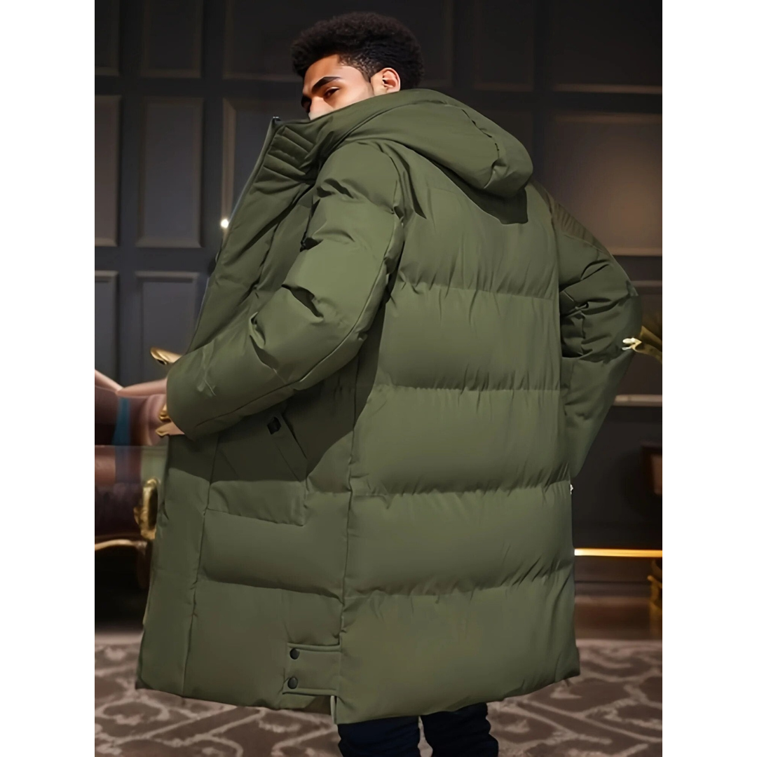 Andrea | Warm Hooded Puffer Jacket for Men