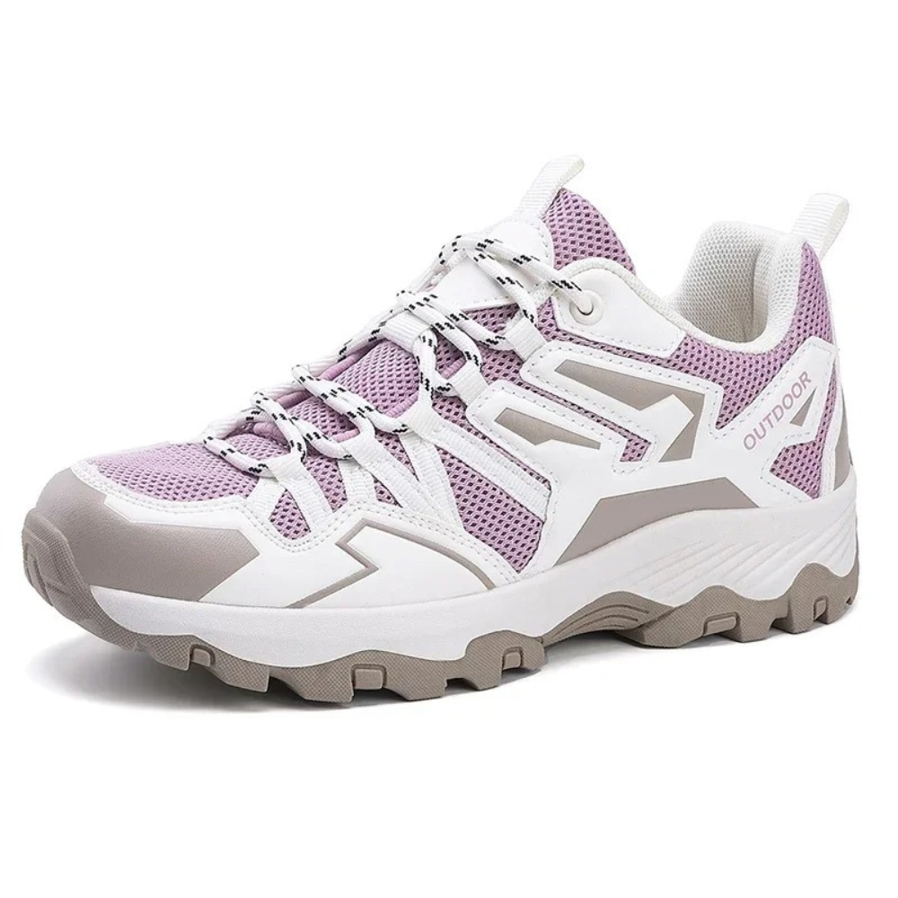 Eveline - Women's mountain shoes - Breathable mesh - Robust sole - Outdoor hiking shoes