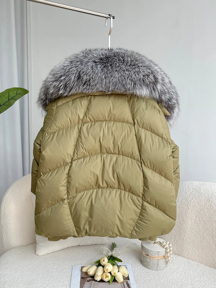 Chic women's winter coat