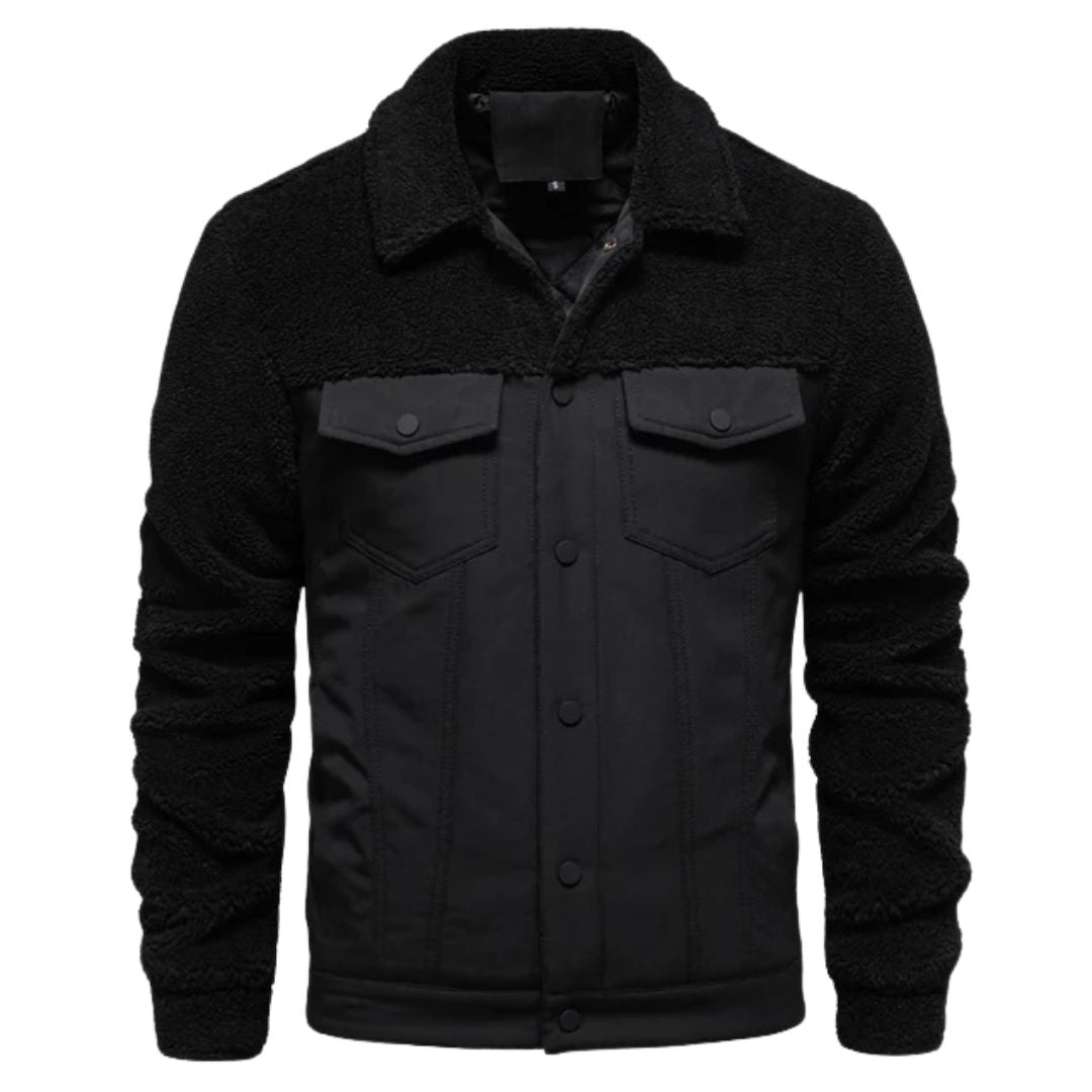 Men's Sherpa Fleece Winter Jacket