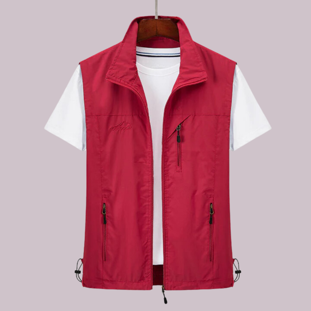 Gab | Stylish Zip Up Vest For Men