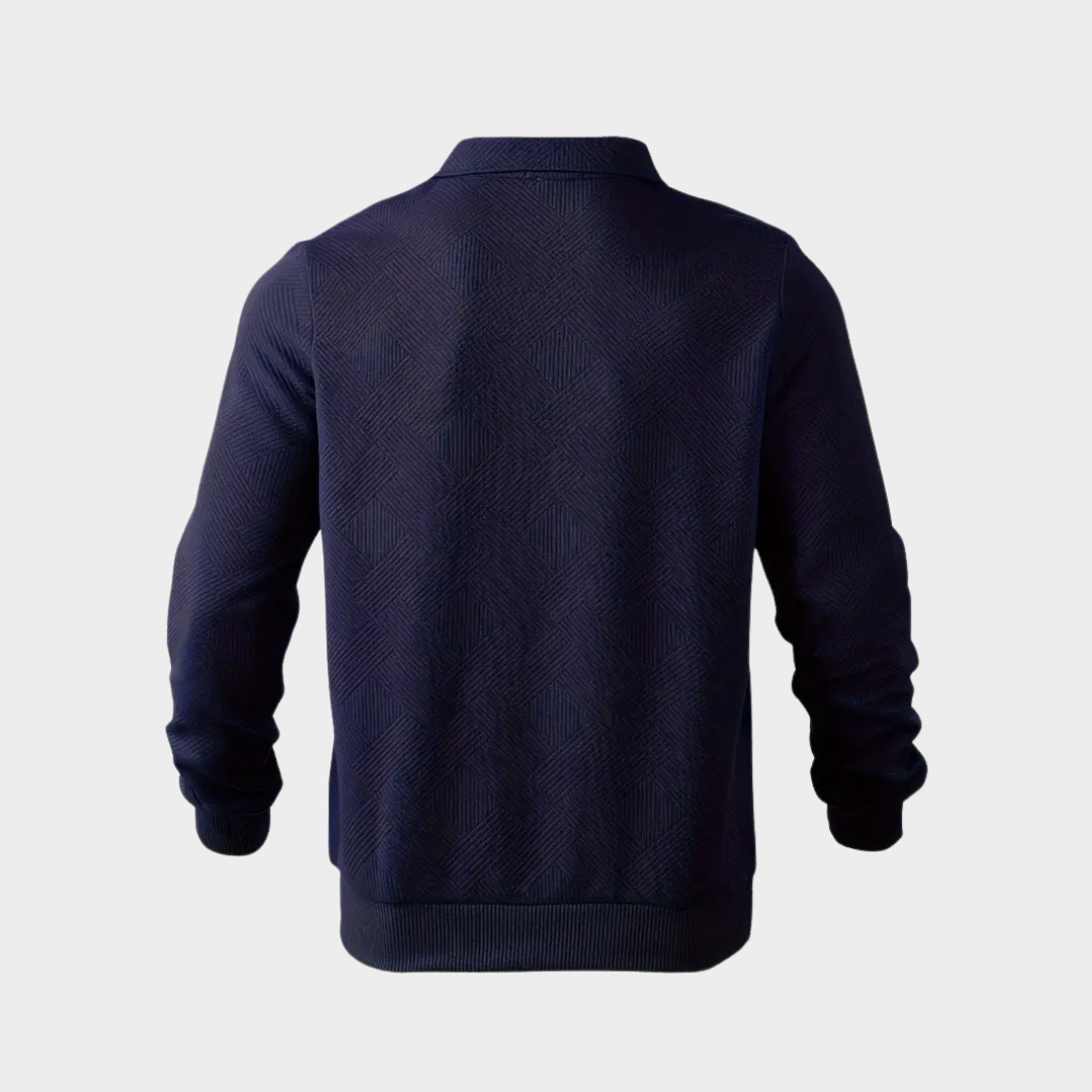 Victor - Premium sweater with quarter zipper