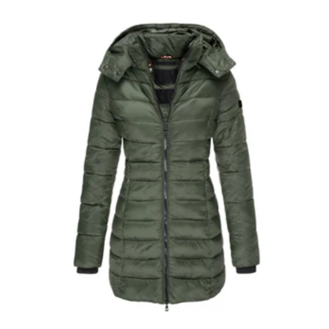 Jayne | Winter Long Puffer Jacket For Women