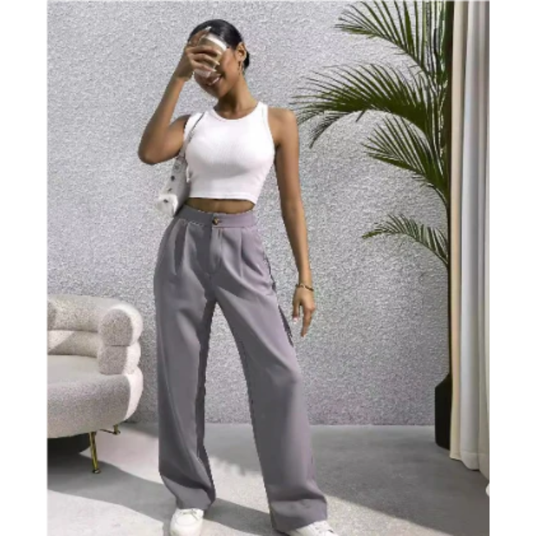 Geneve | Wide Leg Trousers For Women