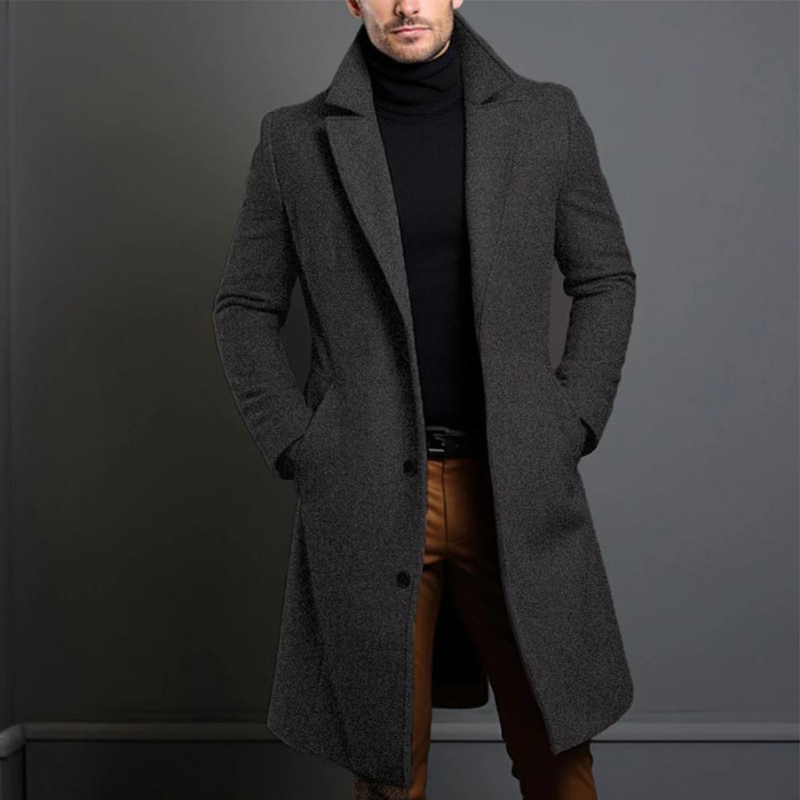 Classic elegant coat for men