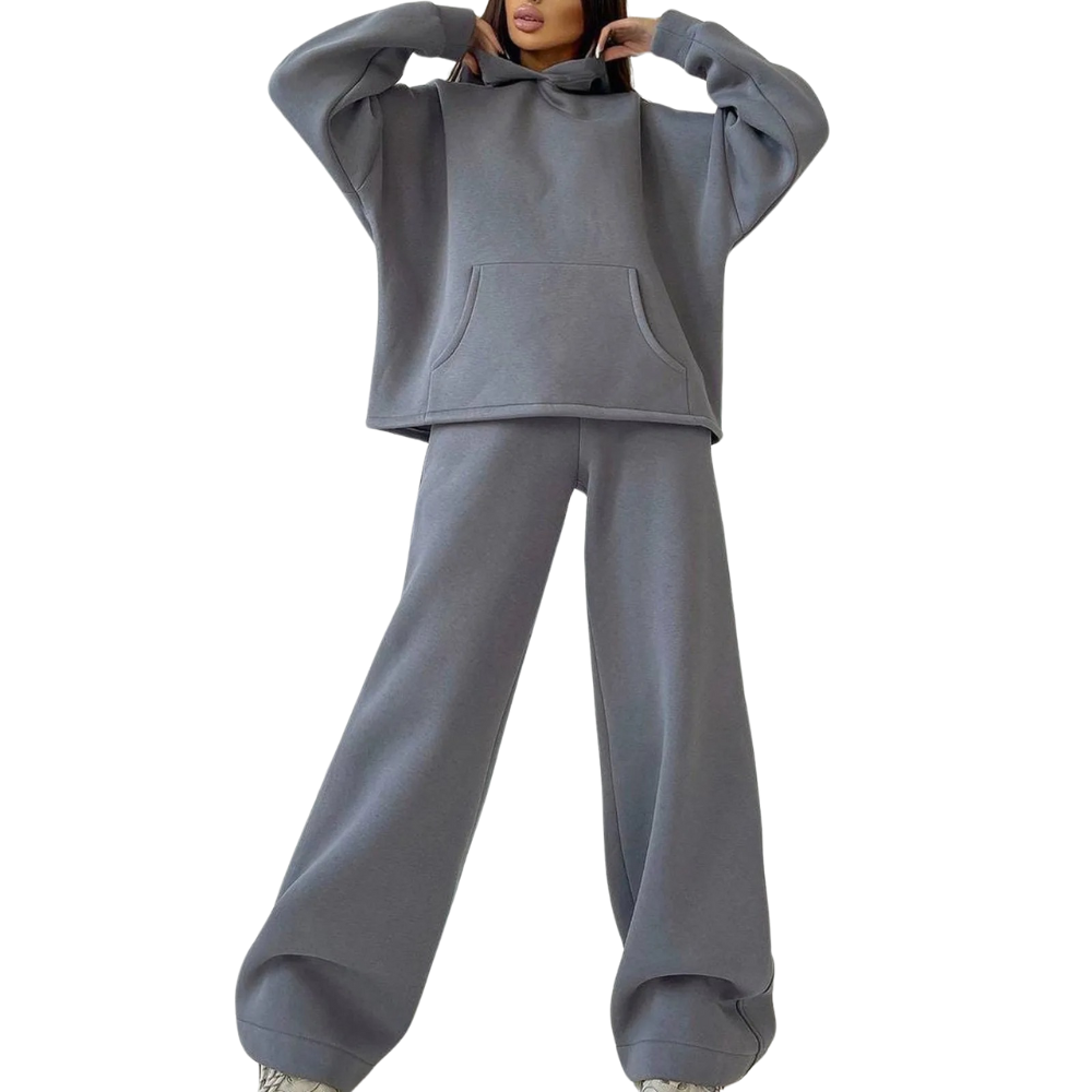 Diana - Women's jogging suit - Oversized - Hoodie and jogging pants - Cotton blend