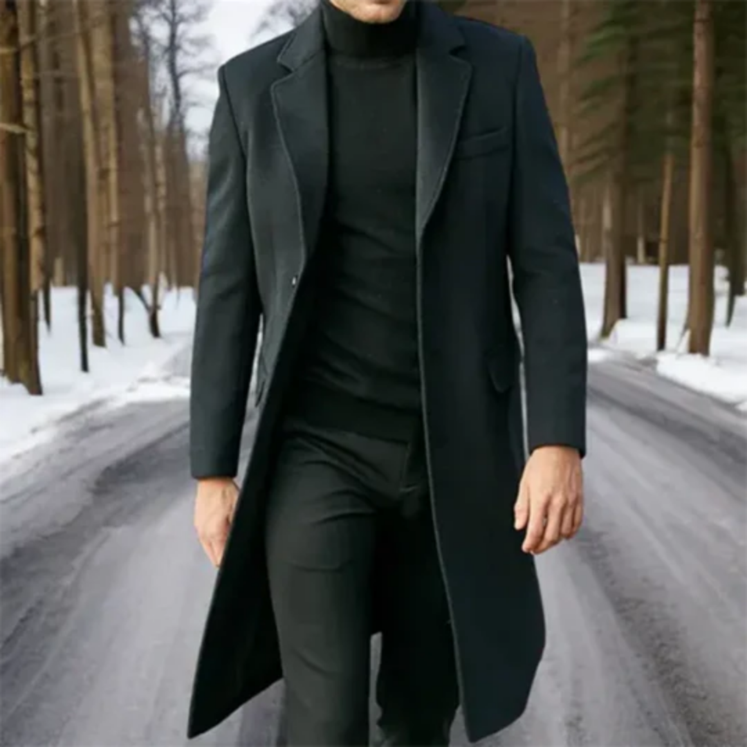 Juliano | Stylish Winter Work Long Coat For Men