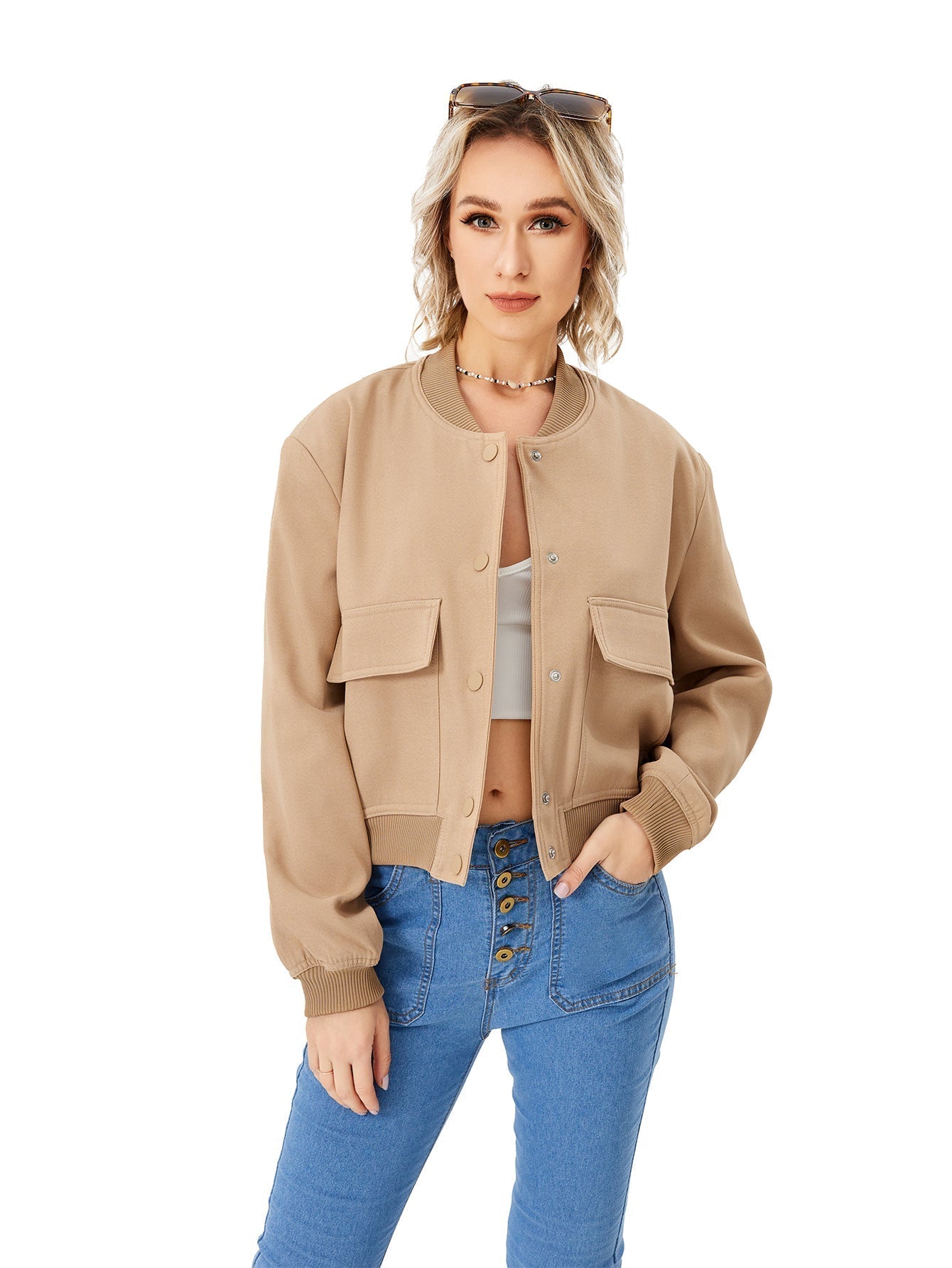 Women's Thin Bomber Jacket