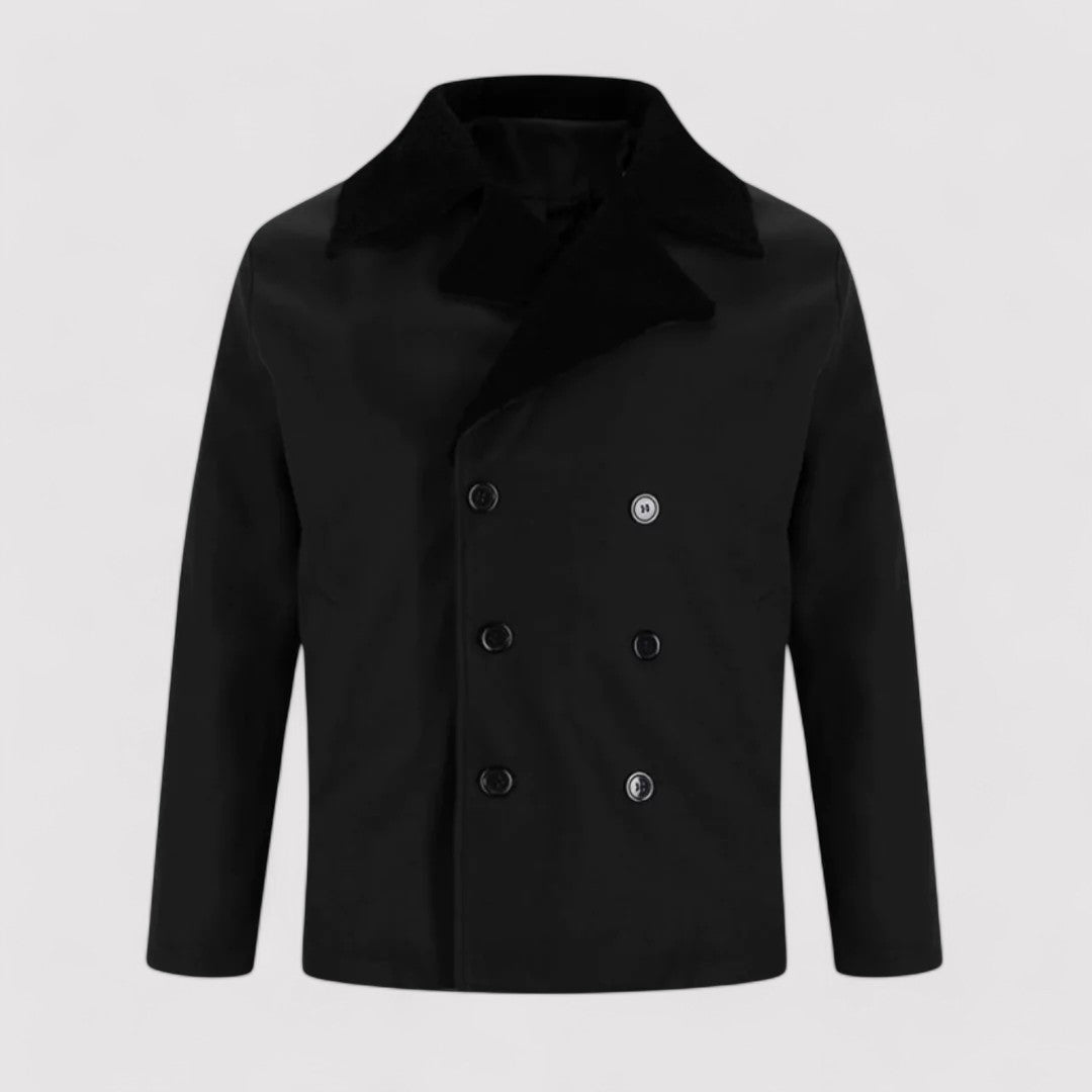 Ancien | Luxurious Shearling Men's Peacoat