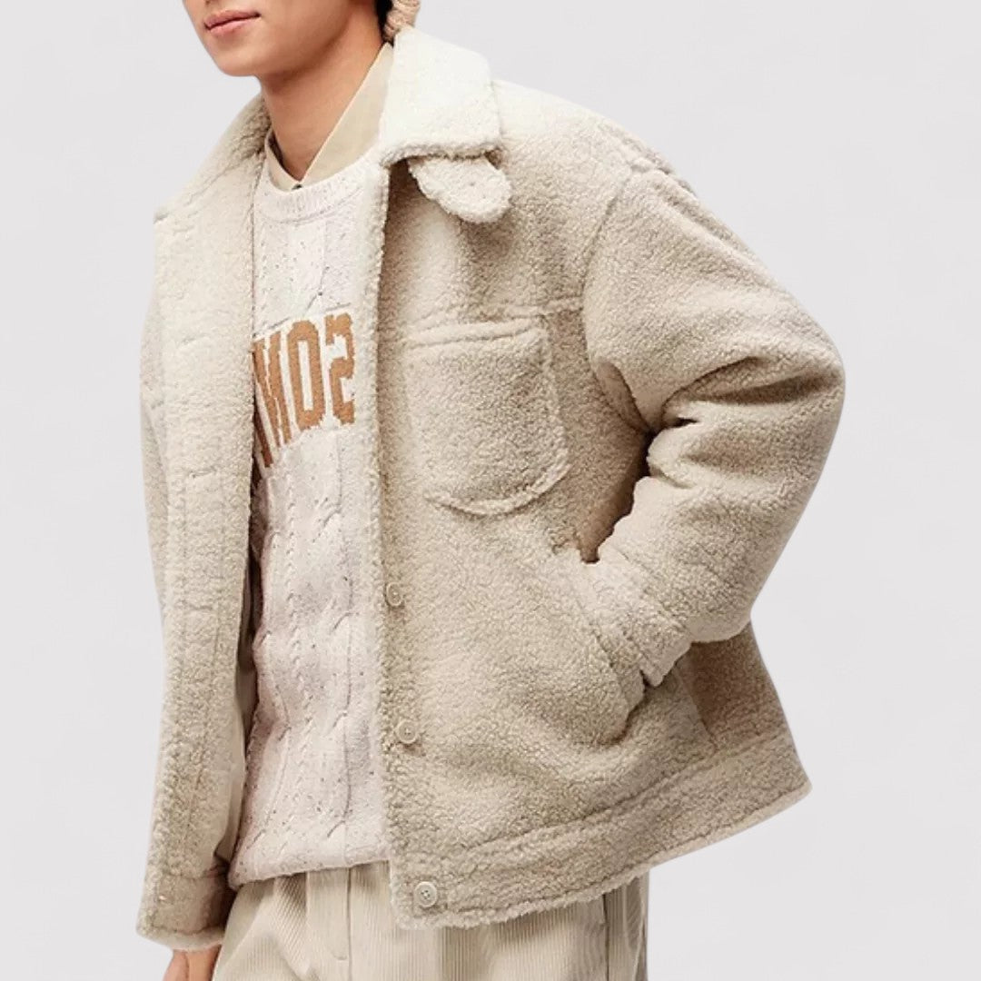 Ancien | Luxurious Men's Sherpa Jacket