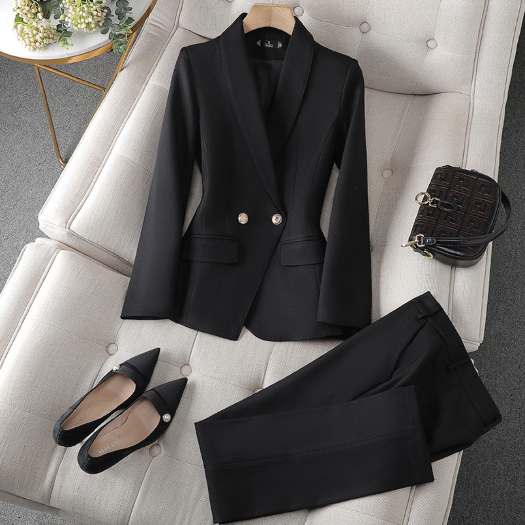 Marcy - Blazer Two-piece Set