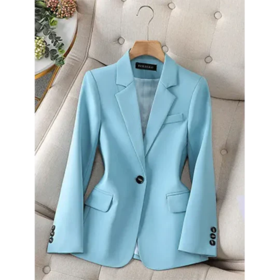 Rubyjane | Elegant Work Lapel Collar Blazer For Women