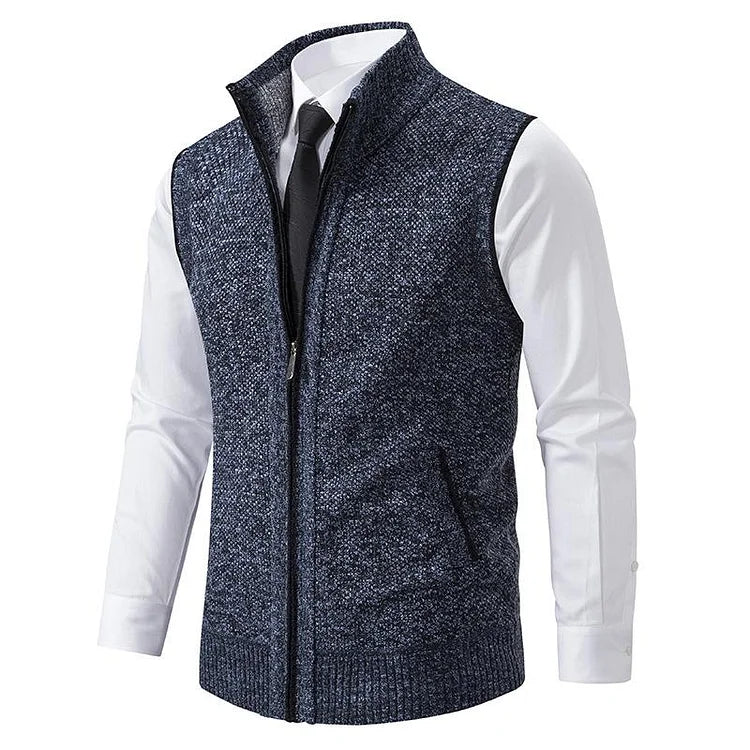 Men's fleece work waistcoat