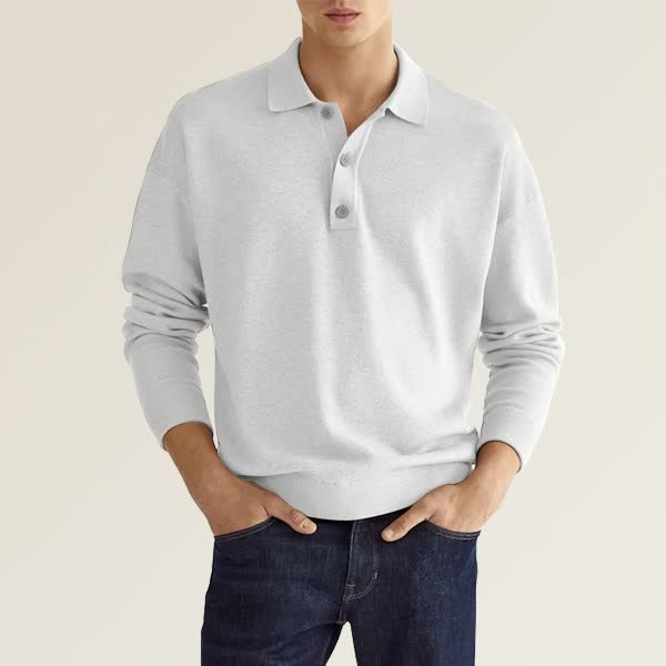 Casual men's polo shirt