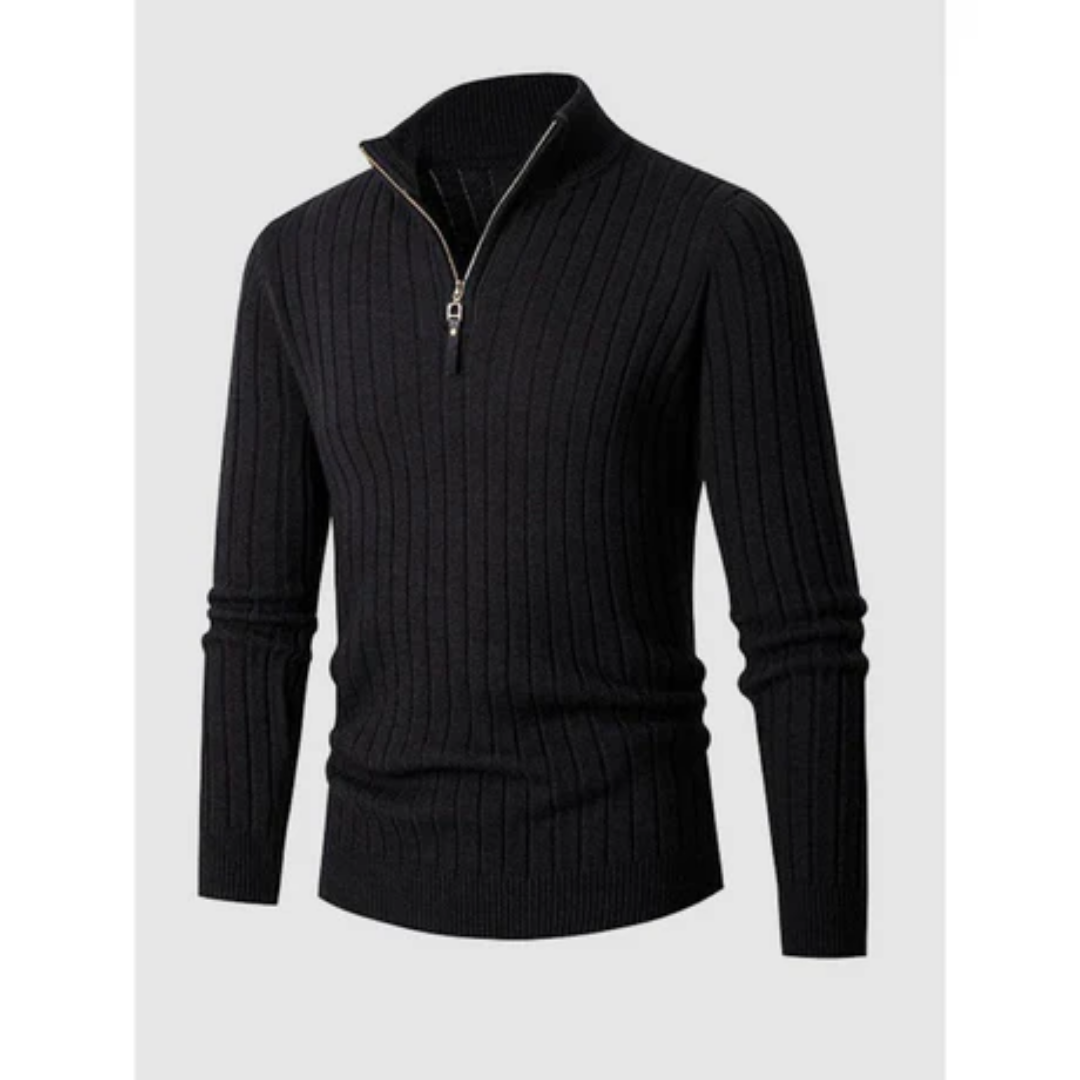 Fernando | Winter Tight Ribbed Sweater For Men