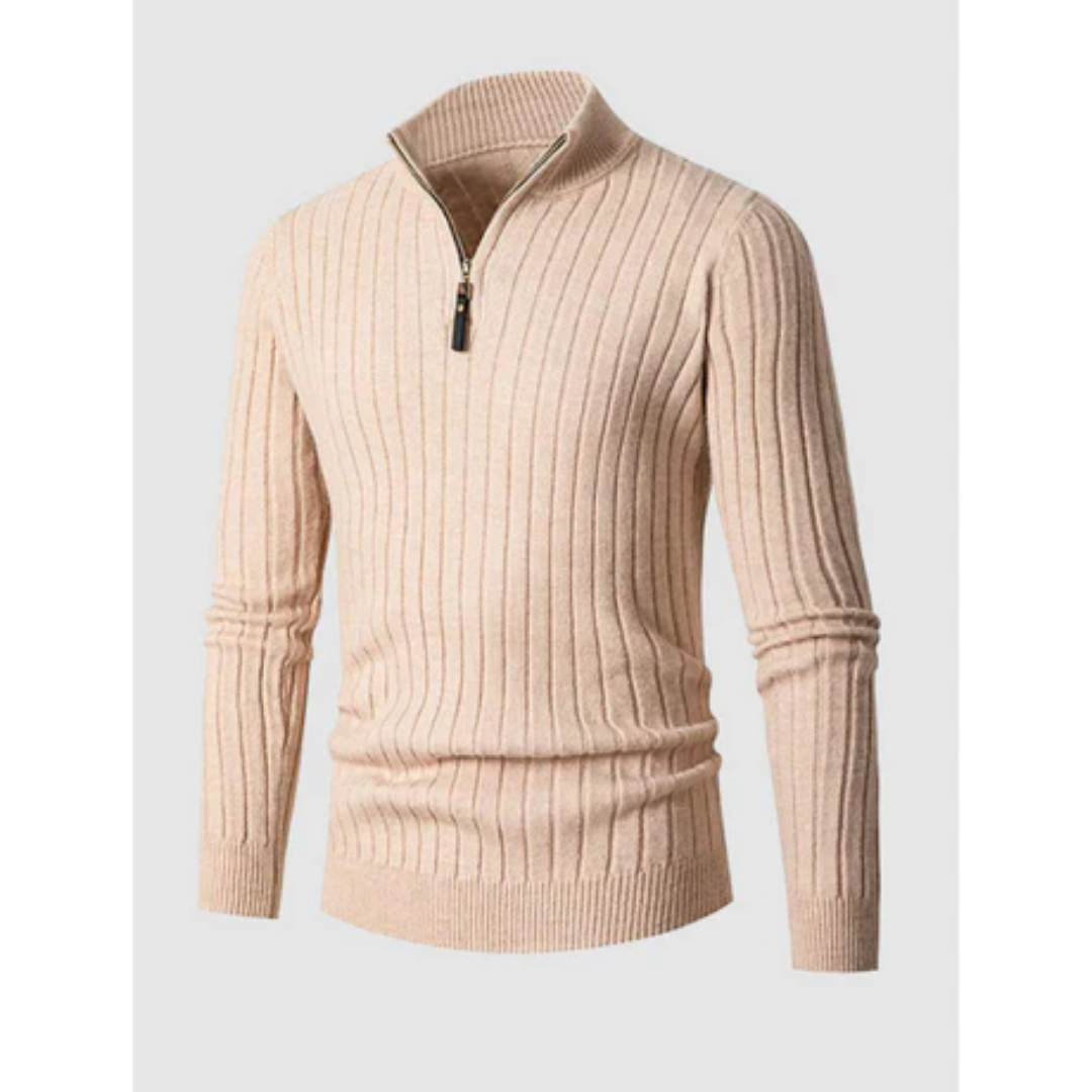 Fernando | Winter Tight Ribbed Sweater For Men