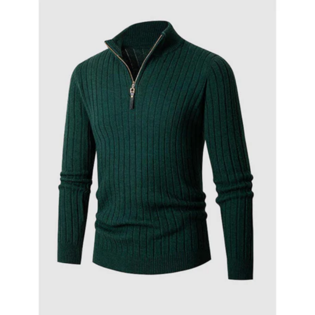 Fernando | Winter Tight Ribbed Sweater For Men