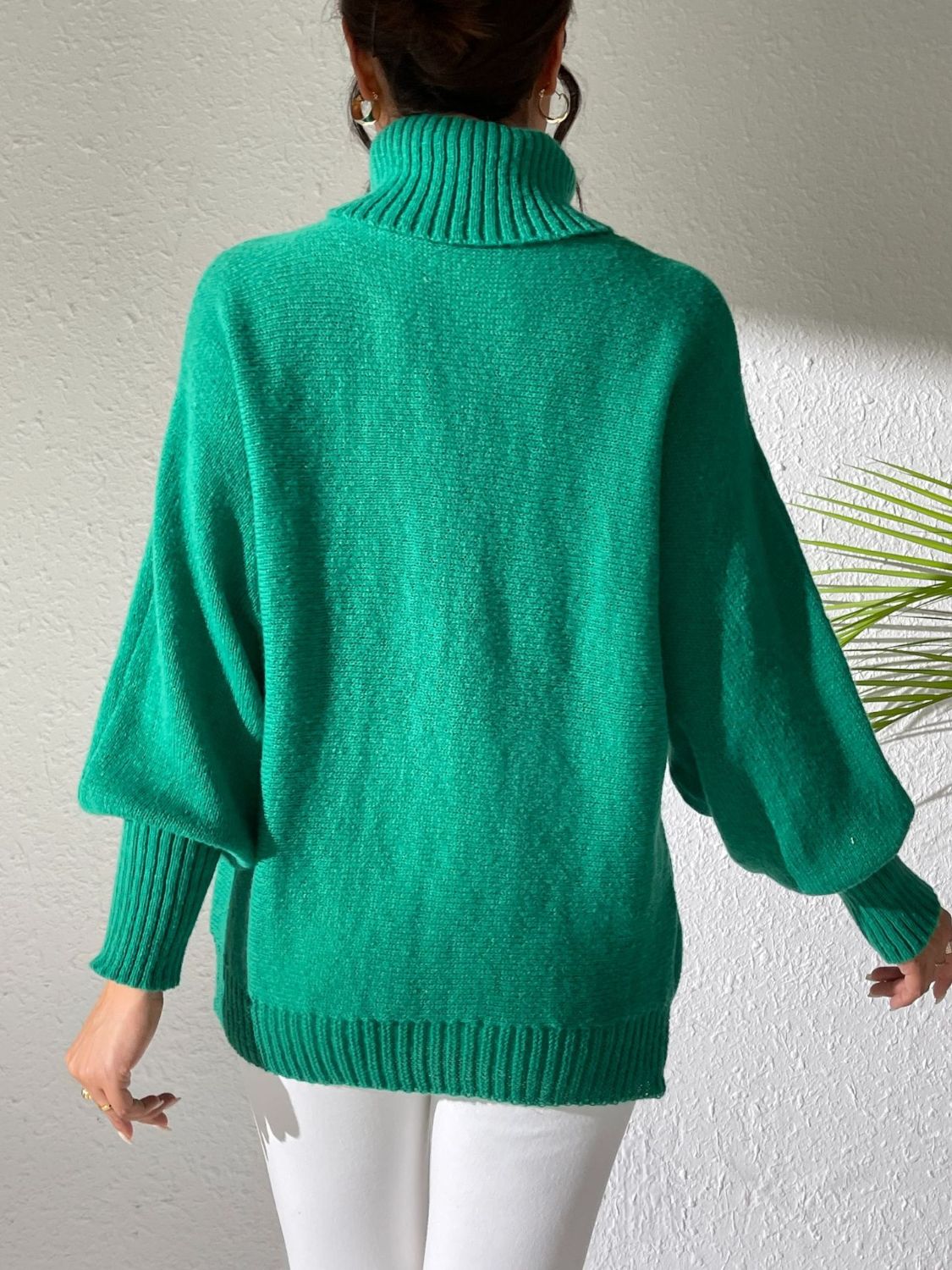 Turtleneck Long Sleeve Sweater