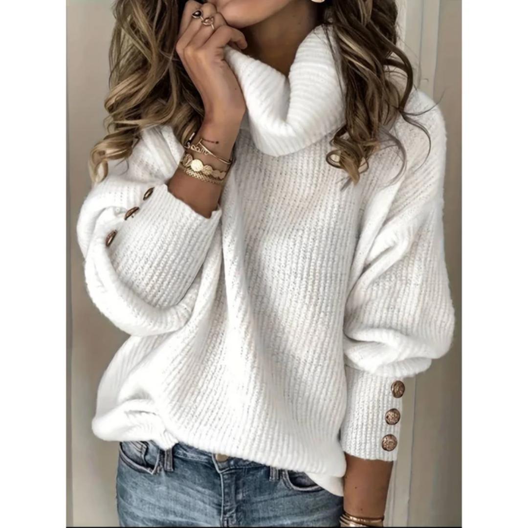 Debbie | Turtleneck Warm Sweater For Women