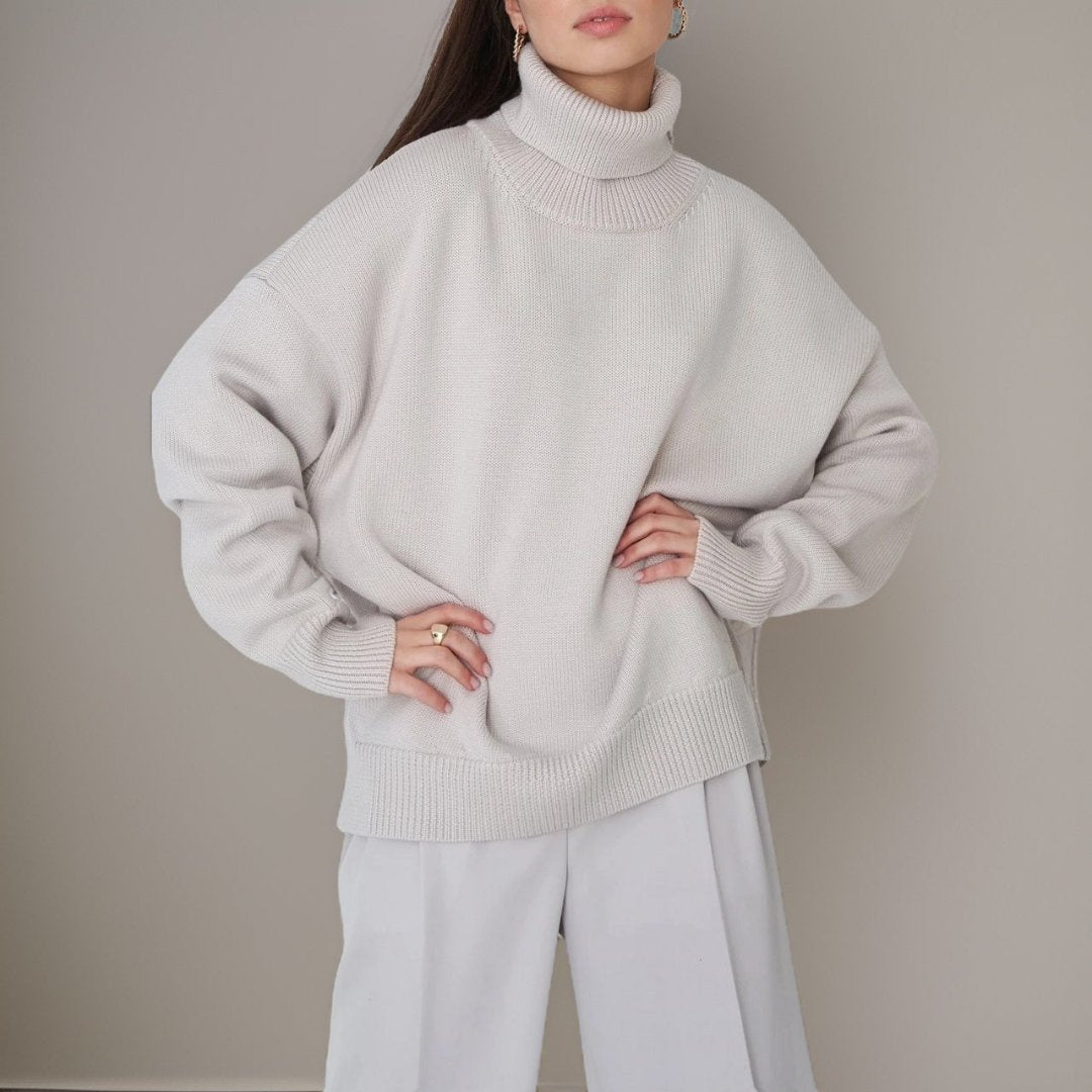 Giay | Warm Oversized Turtleneck Sweater for Women