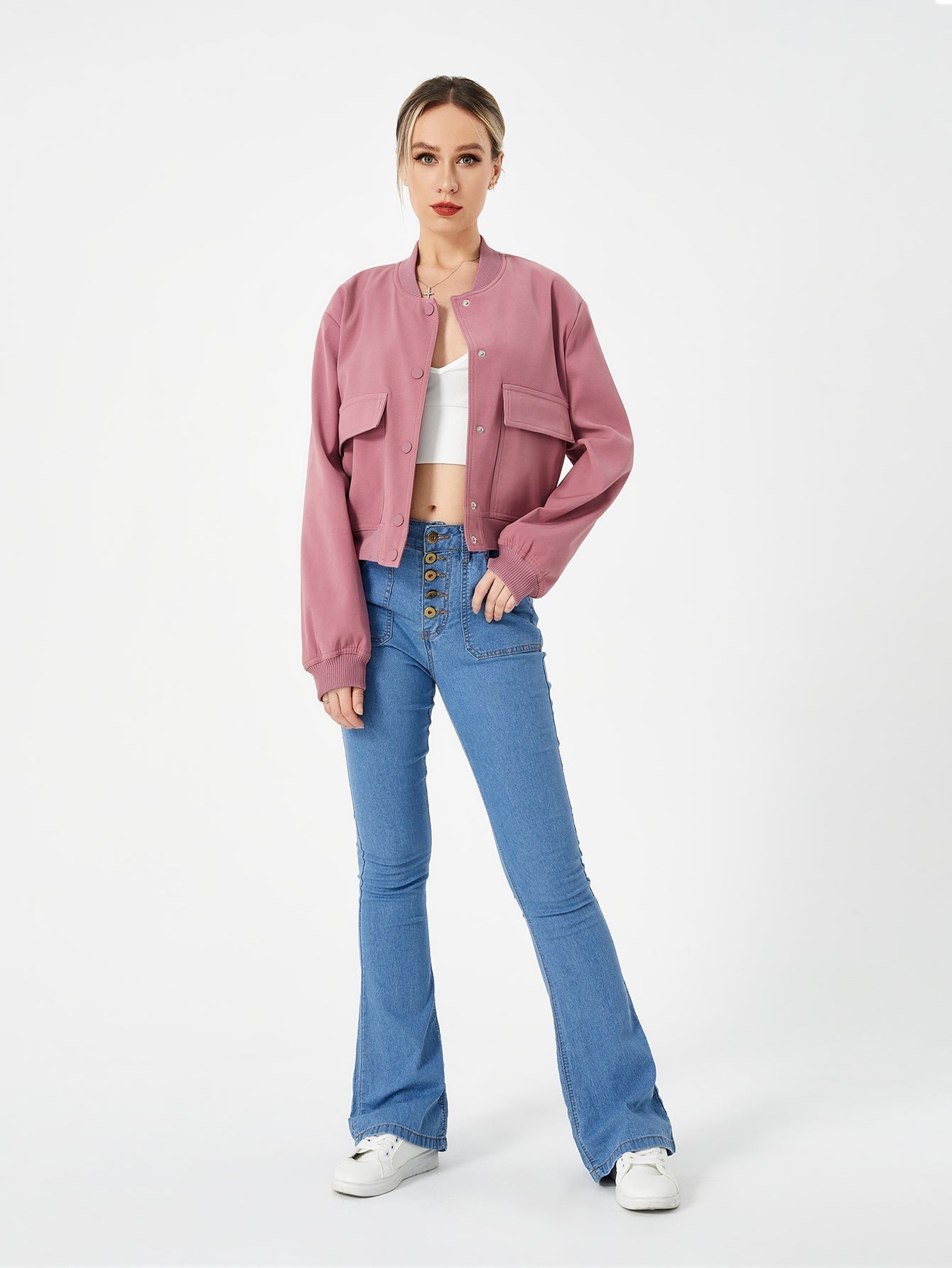 Women's Thin Bomber Jacket