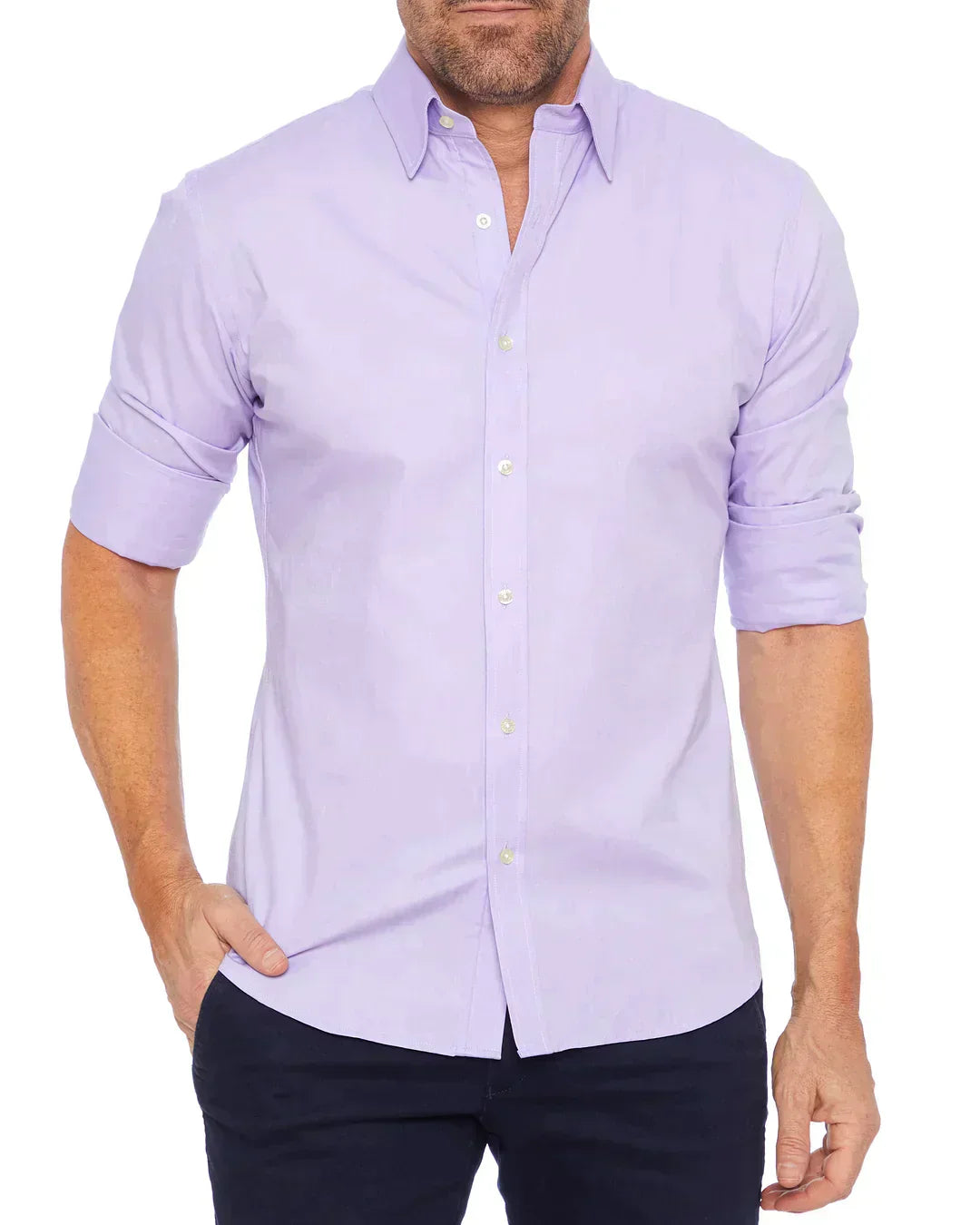 Elite stretch zip shirt for casual looks