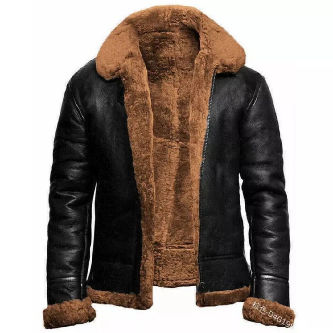 Luther | Winter Collared Teddy Jacket For Men