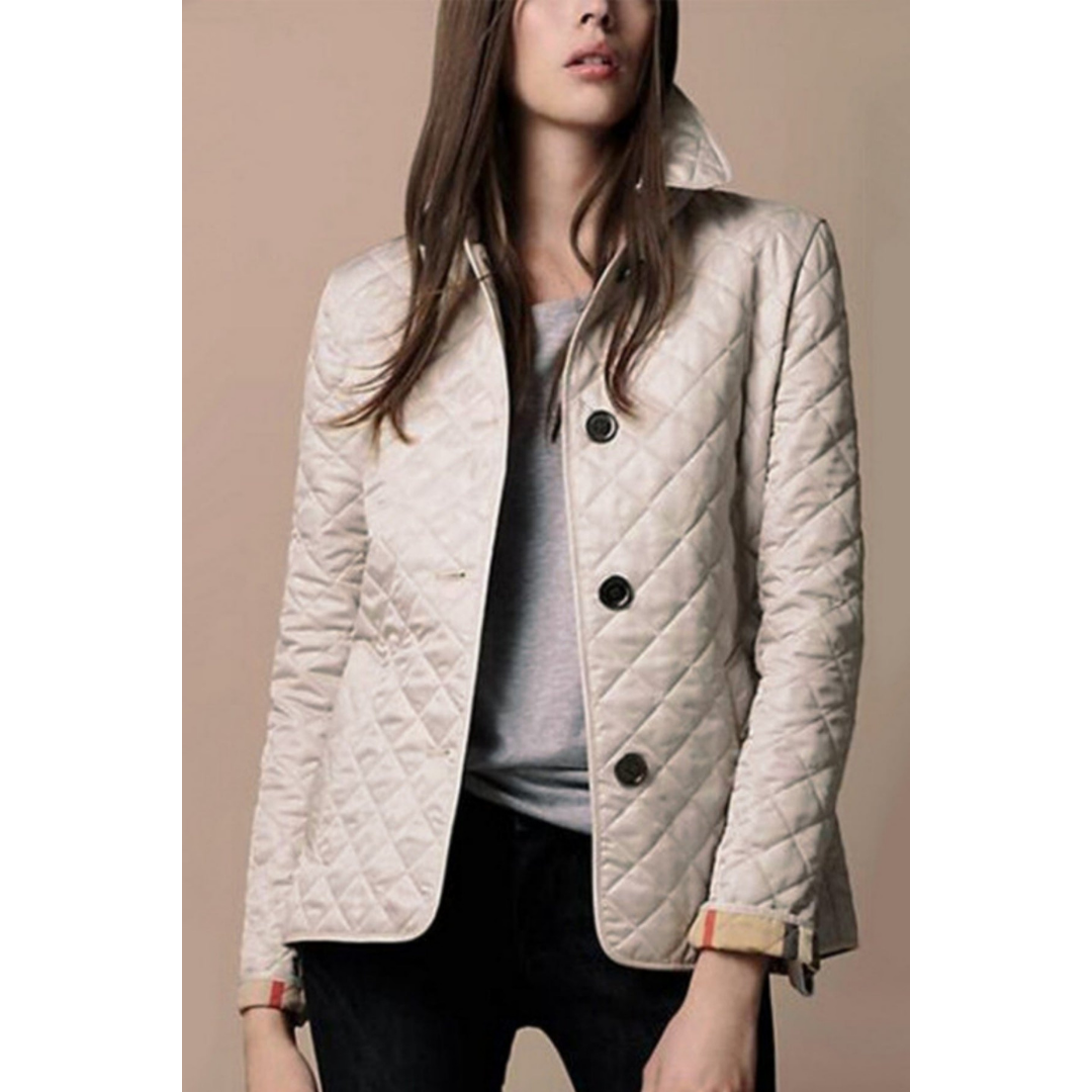 Karen | Button Down Warm Long Sleeves Jacket for Women