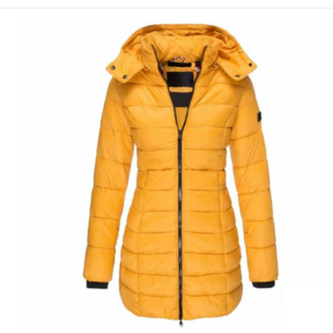 Jayne | Winter Long Puffer Jacket For Women